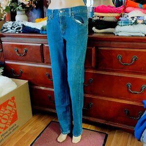 Levis Cotton Straight Leg Blue Jeans